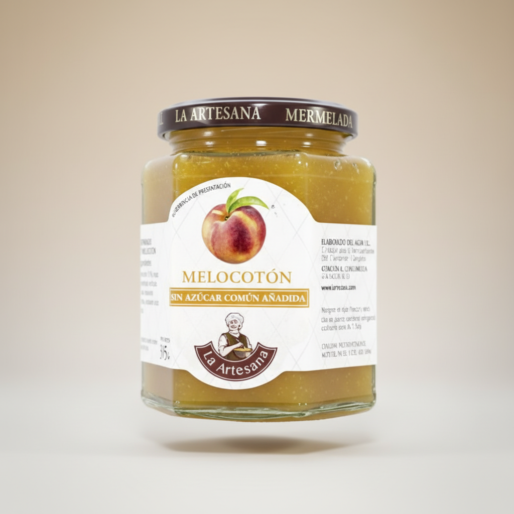 Mermelada La Artesana Melocotón 300 gr