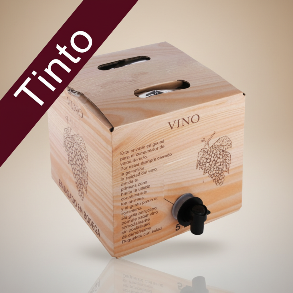 Vino Tinto Mucientes, Box 5 L