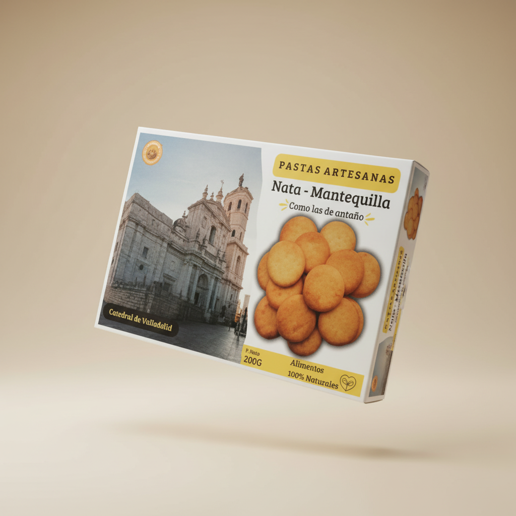 Pastas Nata Mantequilla, Catedral de Valladolid, 200 Gr