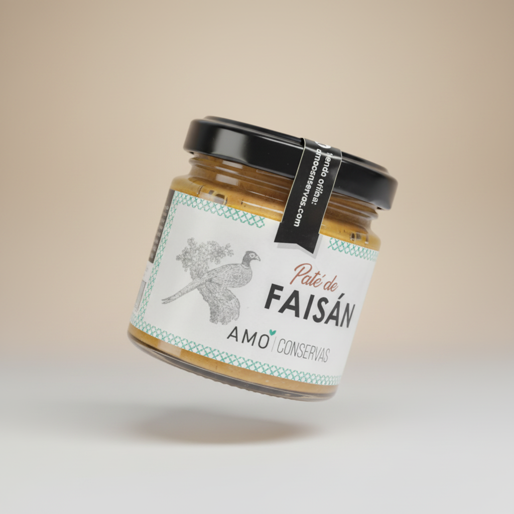 Paté de Faisán, Conservas Amo 90 gr