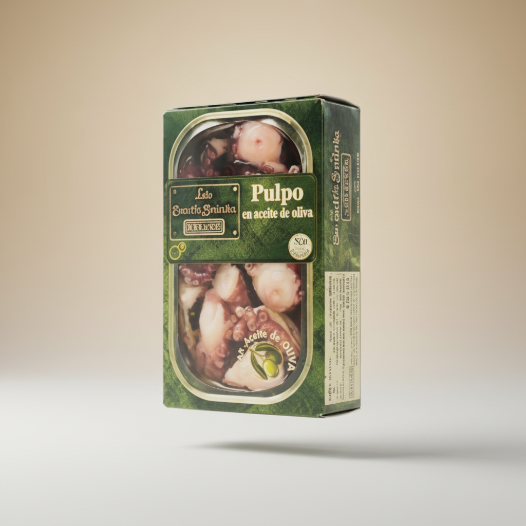 Pulpo en Aceite de Oliva, Luis Escuris 120 gr