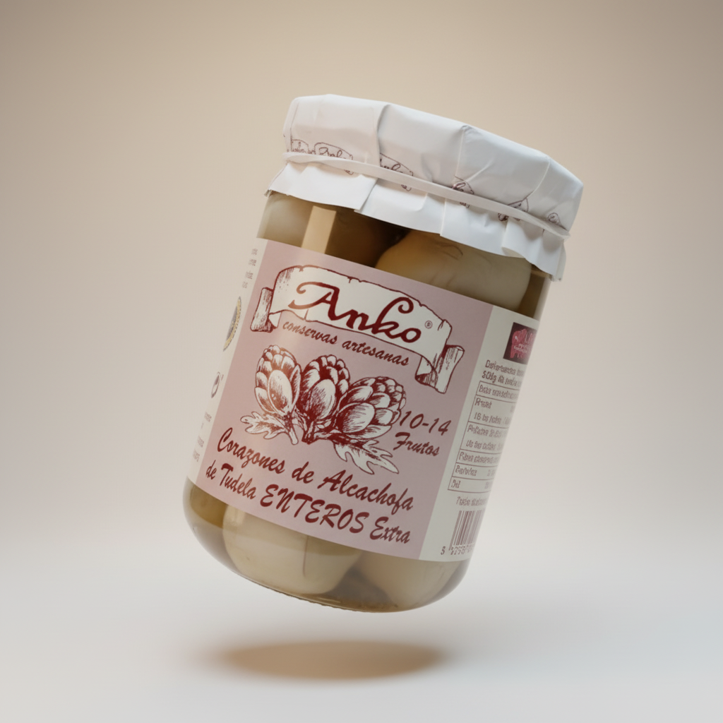 Corazones de Alcachofa de Tudela, Anko 660 gr
