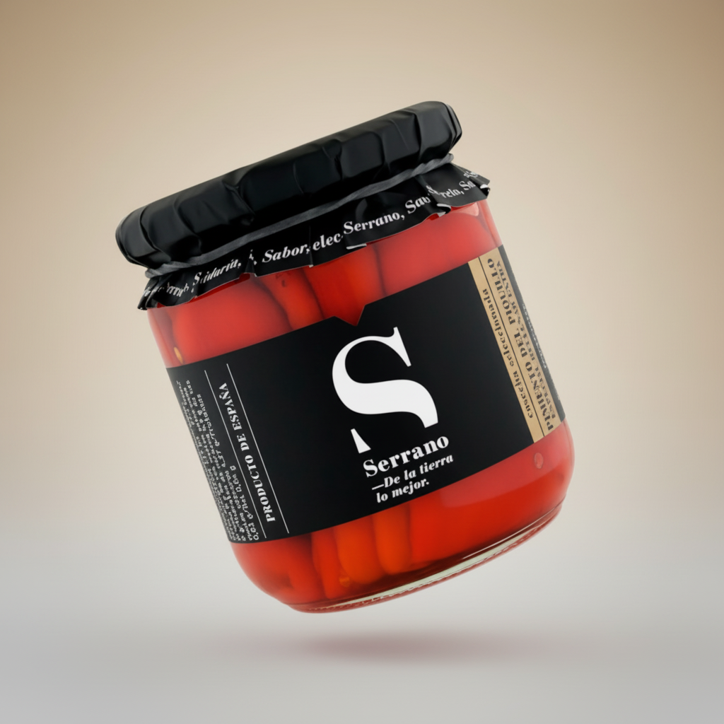 Pimientos de Piquillo, Serrano, 340 gr