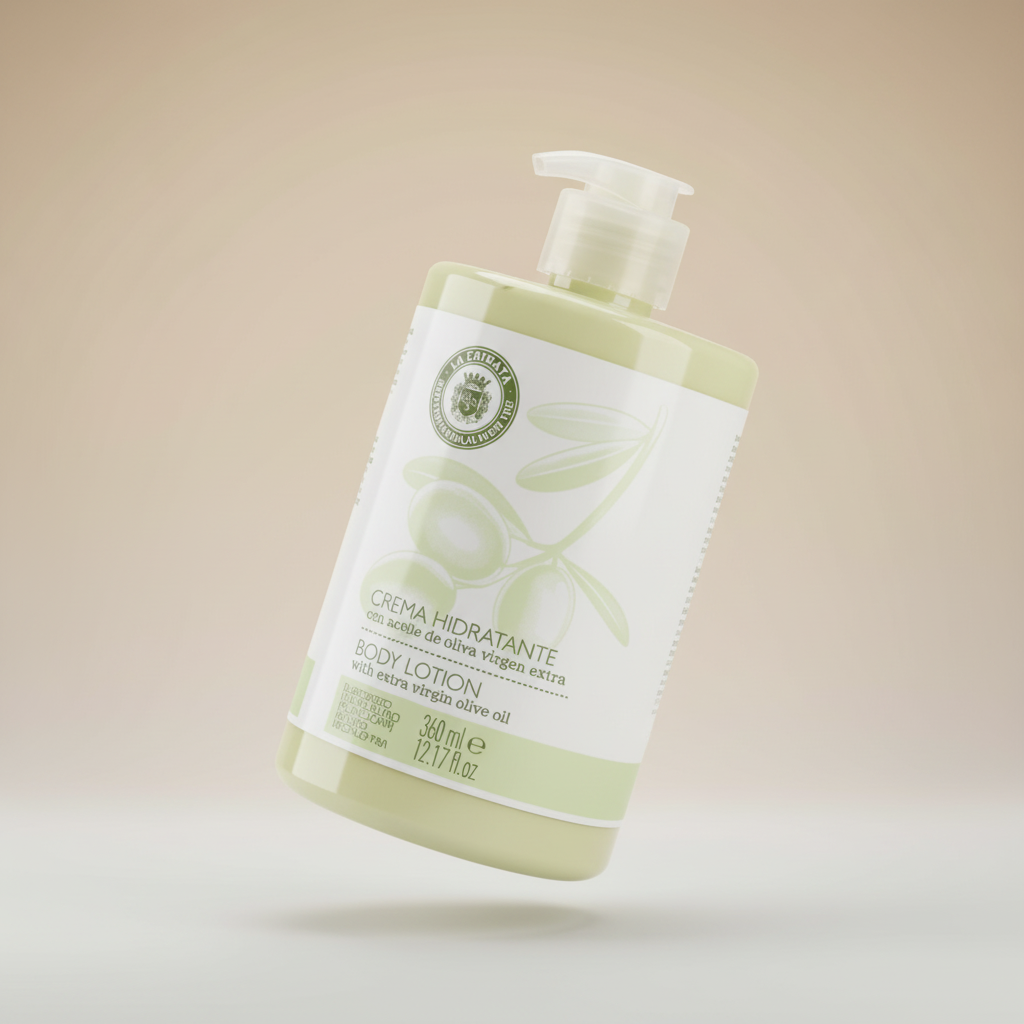Crema Hidratante con Aceite de Oliva La Chinata 360 ml