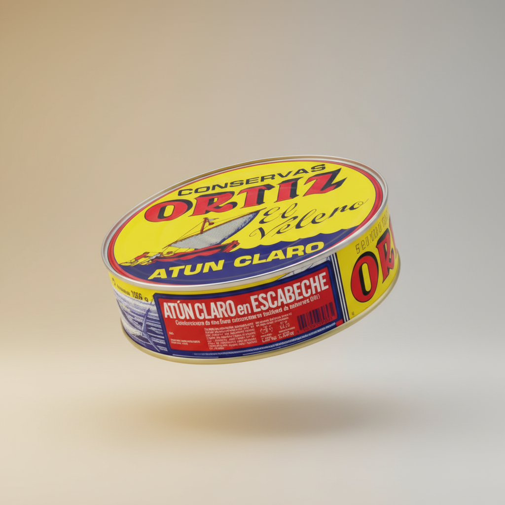 Atún Claro Frito en Escabeche El Velero 725 gr