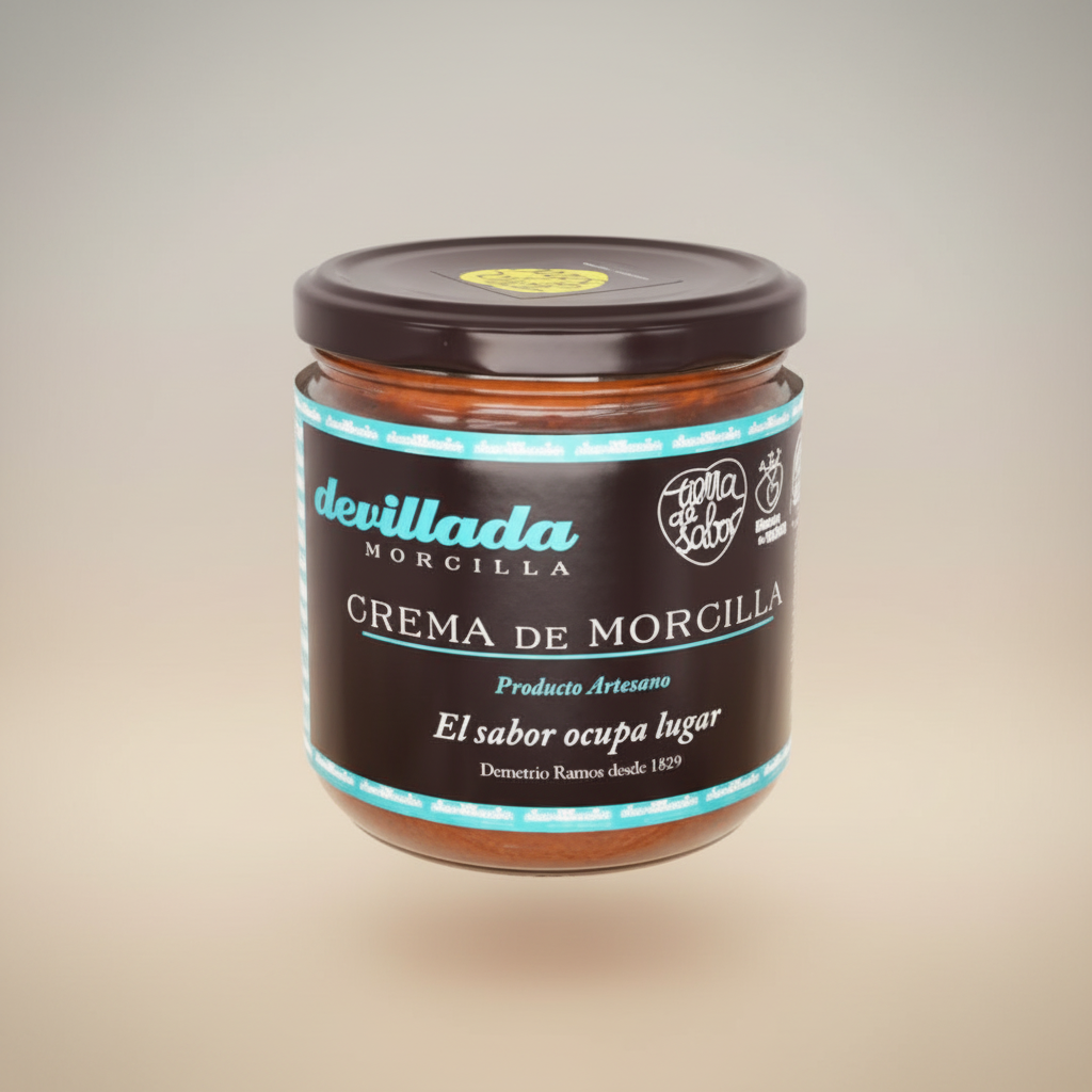 Tarro Crema de Morcilla Villada 300 gr