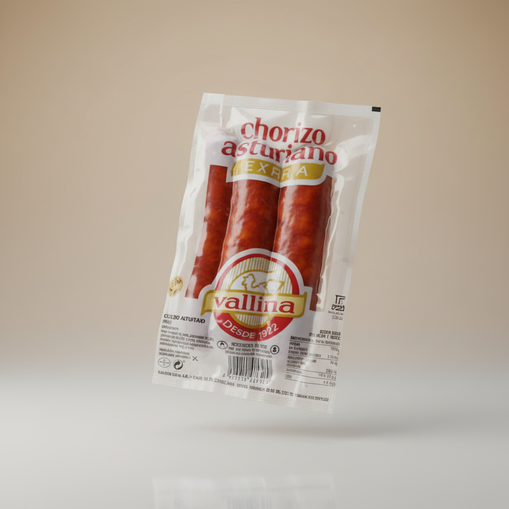 Chorizo Asturiano Vallina 3 Uds