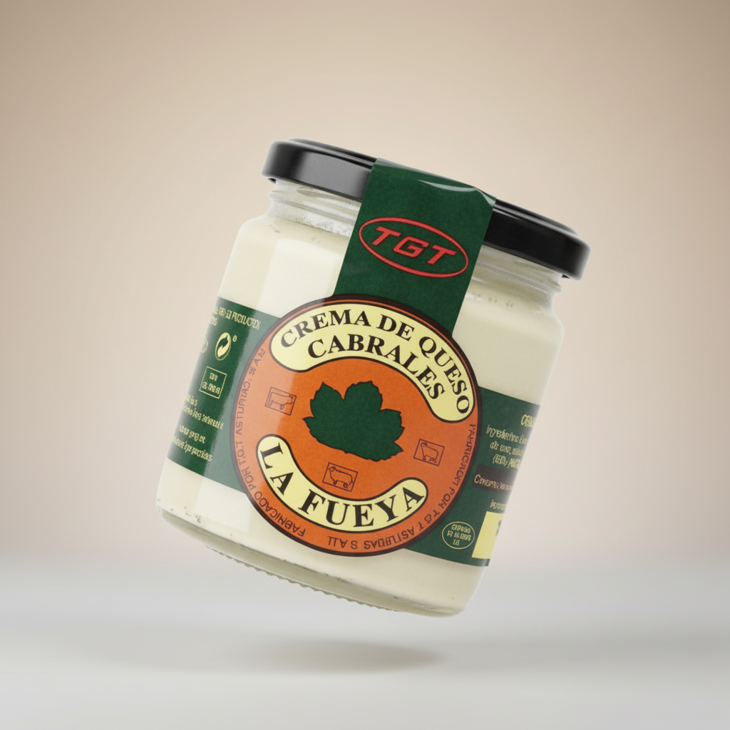 Crema de Queso Cabrales, La Fueya 200 gr
